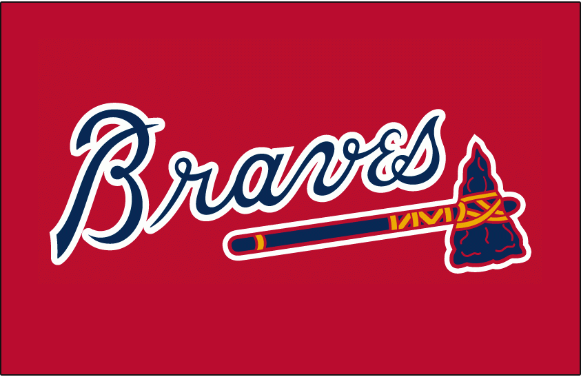 Atlanta Braves 2005-2013 Jersey Logo vinyl decal